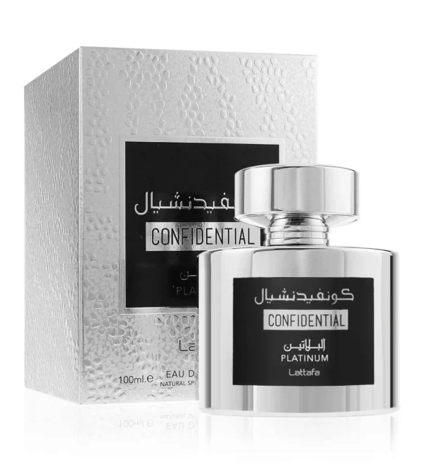 Lattafa Confidential Platinum wmn EDT 100 ml - Image 2